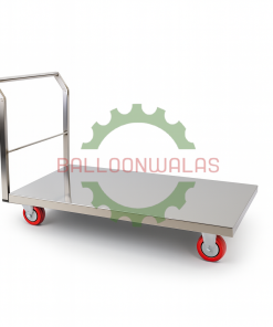 Stainless Steel Top Platform Trolley Stainless Steel Top Platform Trolley 500kg - www.balloonwalas.com