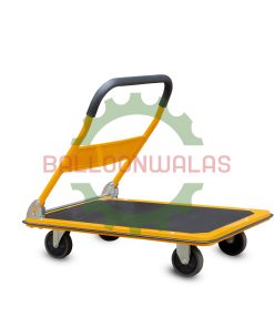 4 Wheel MS Cargo Platform Trolley – 250 Kg Capacity, Heavy-Duty Mild-Steel Hand Truck for Industrial & Commercial Use