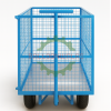 4 Wheel Turn Table Trolley with Side Opening Railing - www.balloonwalas.com