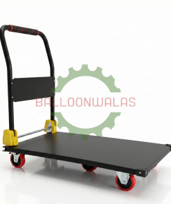 Balloonwalas™ MS Platform Trolley (500kg, 5 Wheel) 33×22 Inch Heavy Duty Industrial Cart