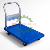 4 Wheel Plastic Platform Trolley 150 kg – Blue