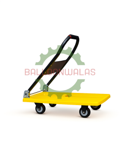 Plastic Platform Folding Trolley – 4 Wheel, 27.5″ × 18.5″, 150 Kg Capacity Balloonwalas.com