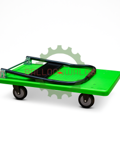 Plastic Platform Folding Trolley – 4 Wheel, 34″ × 22″, 250 Kg Capacity