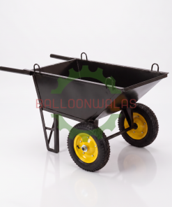 balloonwalas-com-double-wheelbarrow-trolley-heavy-duty-200kg-black